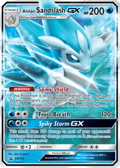 Alolan Sandslash GX SM236