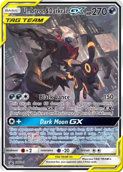 Umbreon & Darkrai GX SM241 Normal
