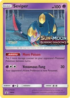 Seviper Prerelease Staff SM46 Normal