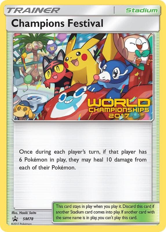 Champions Festival World Championships 2017 SM78 Normal