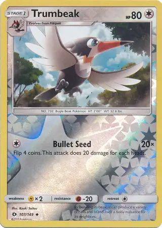Trumbeak Reverse Holo 107 Normal