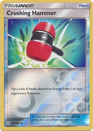 Crushing Hammer Reverse Holo 115 Normal