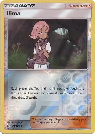 Ilima Reverse Holo 121 Normal