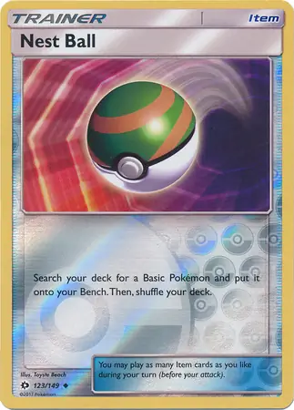 Nest Ball Reverse Holo 123 Normal