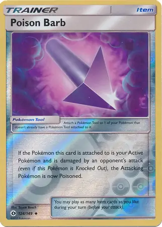 Poison Barb Reverse Holo 124 Normal
