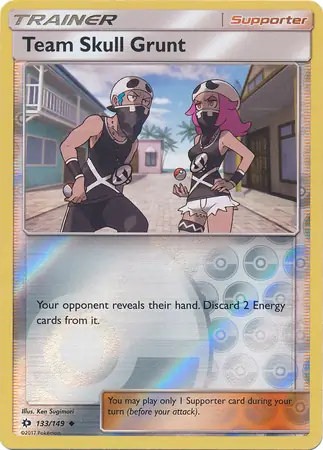 Team Skull Grunt Reverse Holo 133
