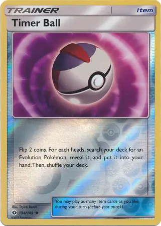 Timer Ball Reverse Holo 134 Normal