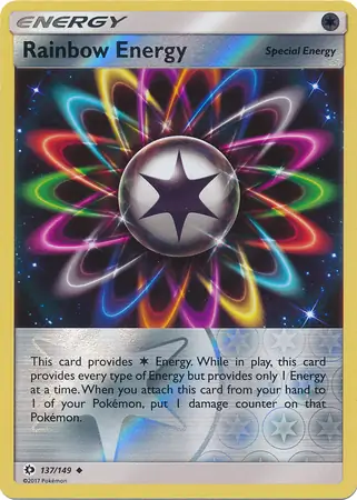 Rainbow Energy Reverse Holo 137 Normal