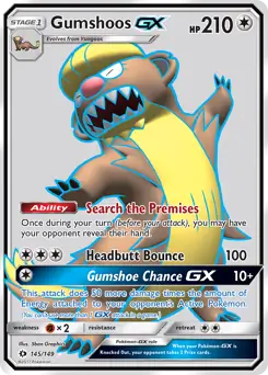 Full Art Gumshoos GX 145