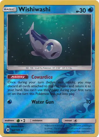 Wishiwashi Reverse Holo 44
