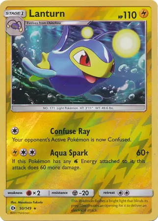 Lanturn Reverse Holo 50 Normal