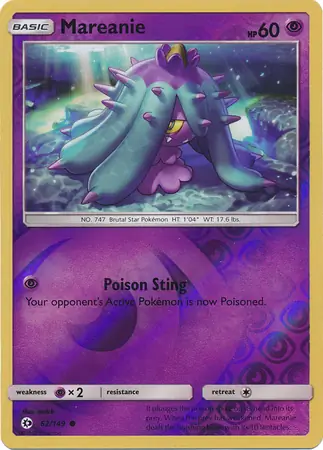 Mareanie Reverse Holo 62 Normal