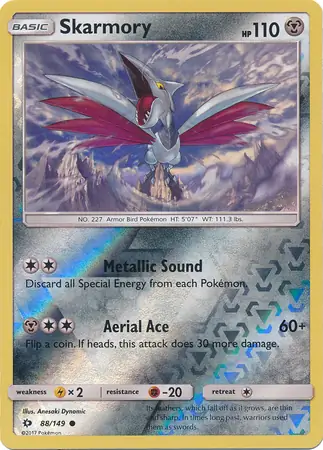 Skarmory Reverse Holo 88 Normal