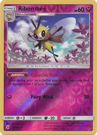 Ribombee Reverse Holo 93