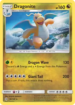 Dragonite Holo 96