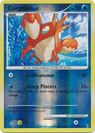 Corphish Reverse Holo 100