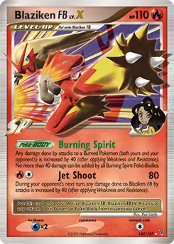 Blaziken FB Lv.X 142 Normal