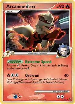 Arcanine G 15 Normal