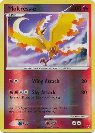 Moltres Reverse Holo 36