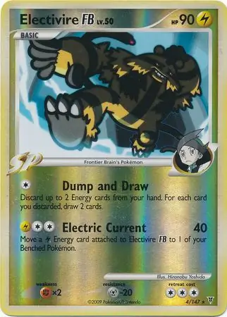 Electivire FB Reverse Holo 4 Normal