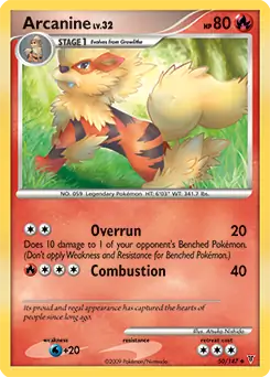 Arcanine 50 Normal