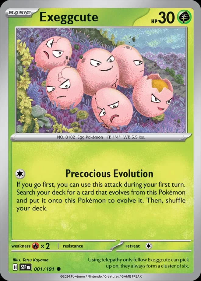 Exeggcute 001
