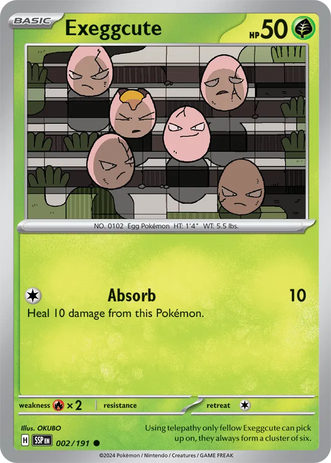 Exeggcute 002 Normal