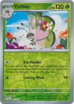 Vivillon Reverse Holo