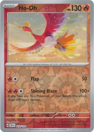 Ho-Oh Reverse Holo 019
