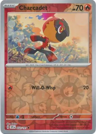 Charcadet Reverse Holo 032 Normal