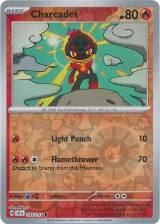 Charcadet Reverse Holo 033 Normal