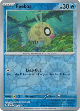 Feebas Reverse Holo 041 Normal