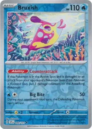 Bruxish Reverse Holo 049