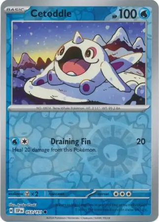 Cetoddle Reverse Holo 053 Normal
