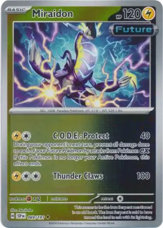 Miraidon Reverse Holo 069