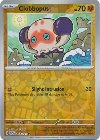 Clobbopus Reverse Holo 112 Normal