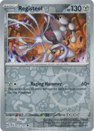 Registeel Reverse Holo 125 Normal