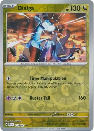 Dialga Reverse Holo 135