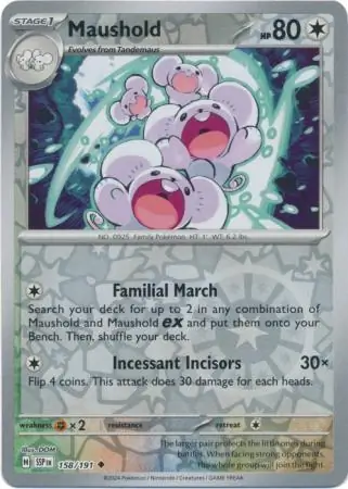 Maushold Reverse Holo 158 Normal