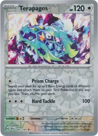 Terapagos Reverse Holo 161