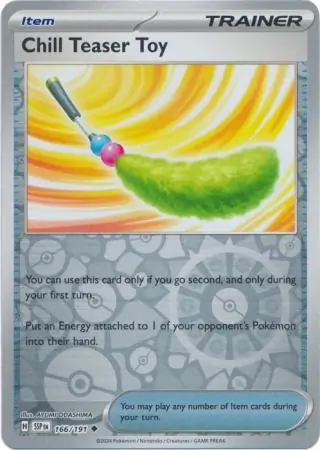 Chill Teaser Toy Reverse Holo 166 Normal