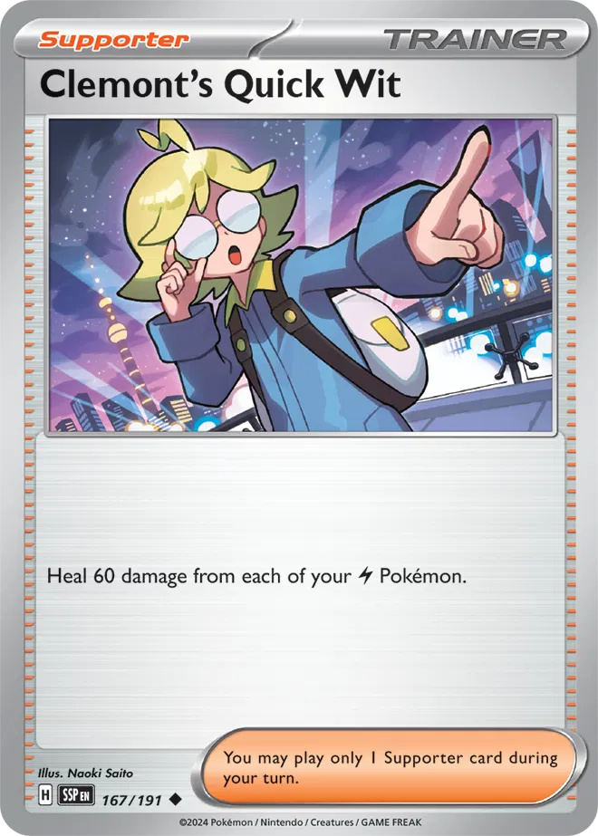 Clemont's Quick Wit 167 Normal