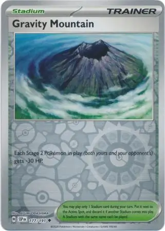 Gravity Mountain Reverse Holo 177 Normal