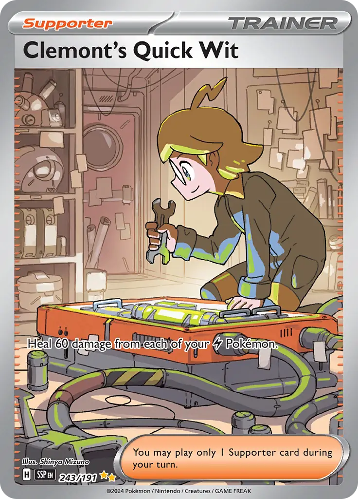 Clemont's Quick Wit 243 Normal