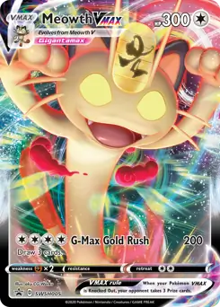 Meowth VMAX SWSH005 Normal