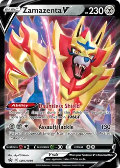 Zamazenta V SWSH019 Normal