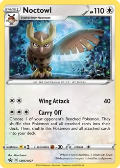 Noctowl SWSH027 Normal