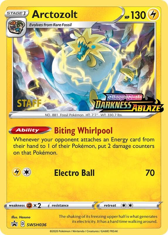 Arctozolt Prerelease Staff SWSH036