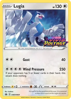 Lugia Staff Prerelease SWSH069 Normal