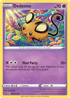 Dedenne SWSH080 Normal